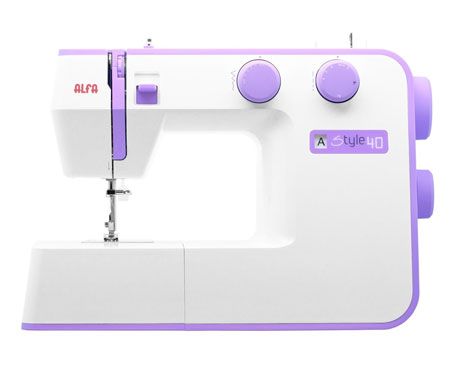 maquina de coser alfa style 40