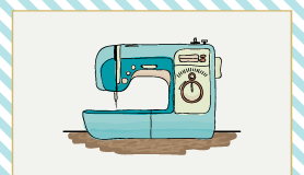 máquina de coser para uso doméstico